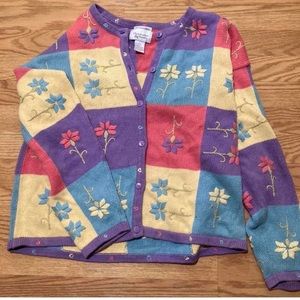 Coquette grannycore pastel cardigan